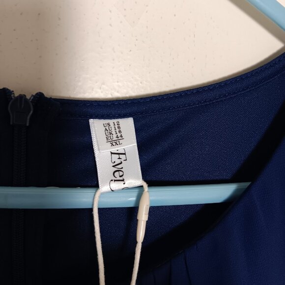 Ever-Pretty royal blue formal maxi dress XXL elegant evening gown - Picture 8 of 8